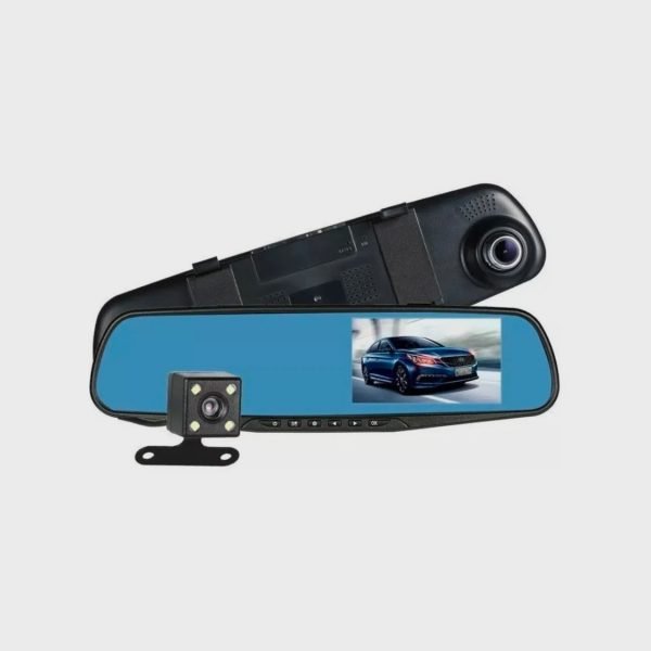 Volverse loco Reducción melodía 52 Bits - Espejo retrovisor para carro - Doble cámara HD